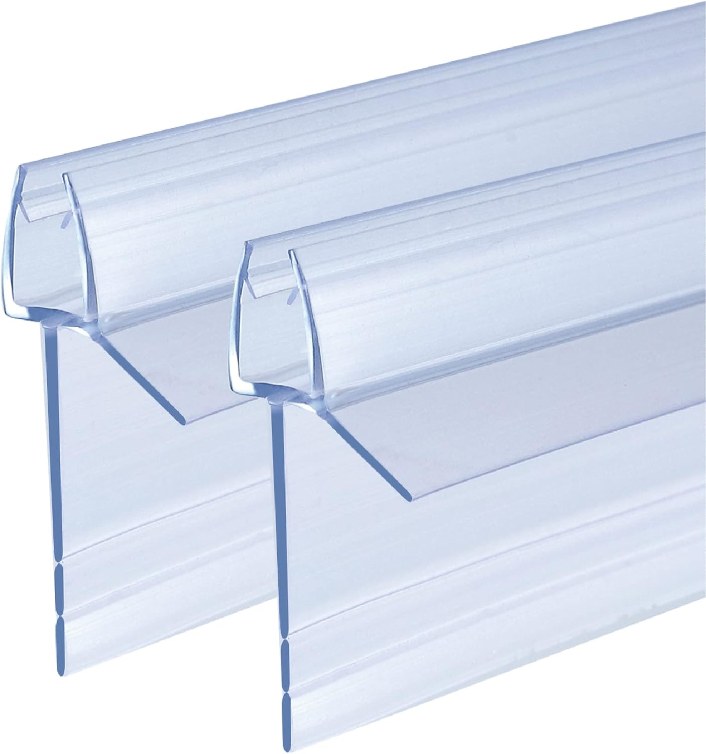 KOOBON Shower Seal 2 X 80 Cm Replacement Seal Shower Door for Shower Door Glass Thicknesses of 4-6 Mm, Water-Repellent Shower Door Seal or Shower Cubicle Seal for Shower Cubicle Bath