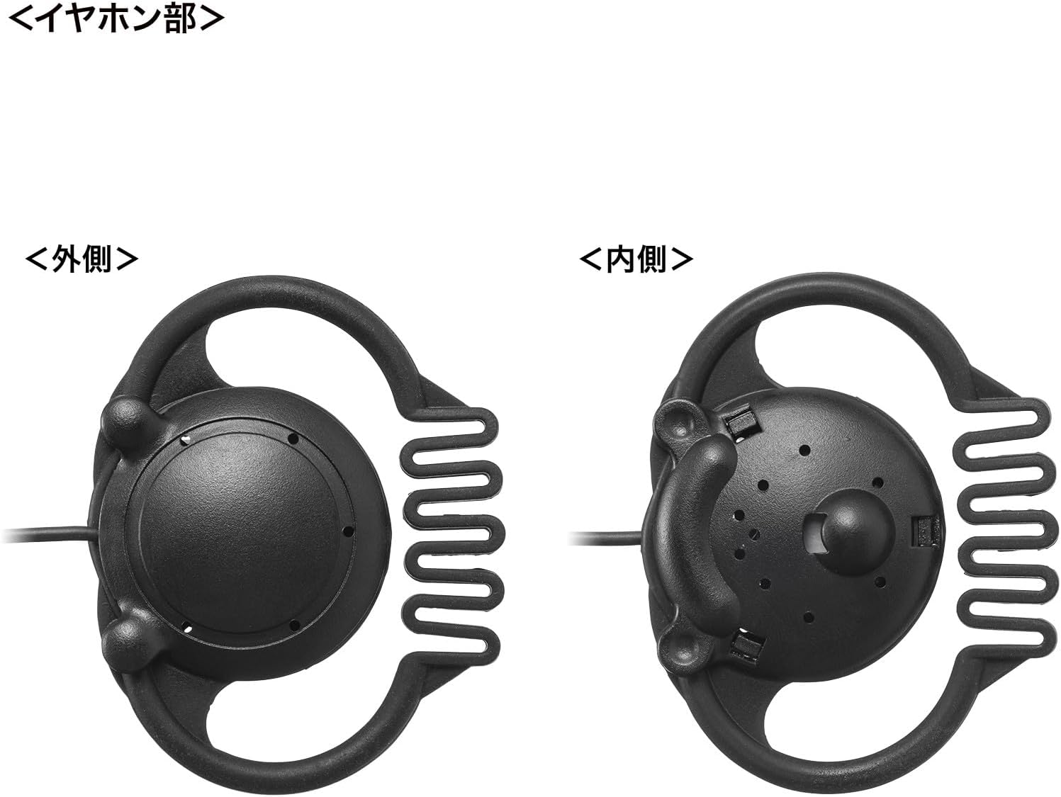 Sanwa Supply MM-WGS5R-HP1 Wireless Guide Earphone (For Child Devices) image number 1