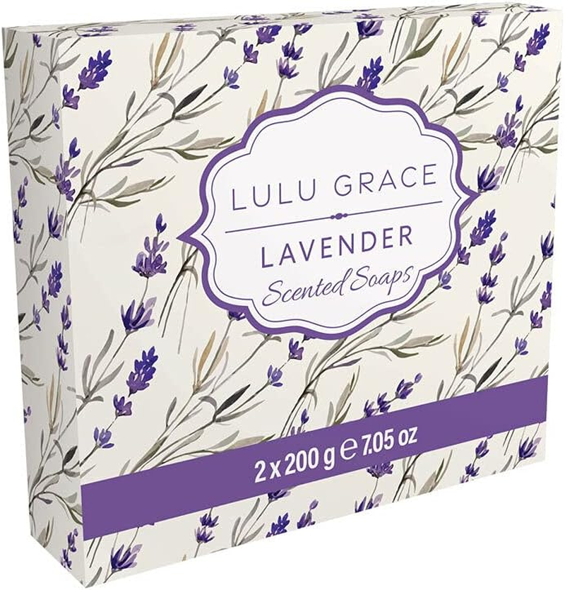 Lulu Grace Lavender Soap 200Gm Twin Pack