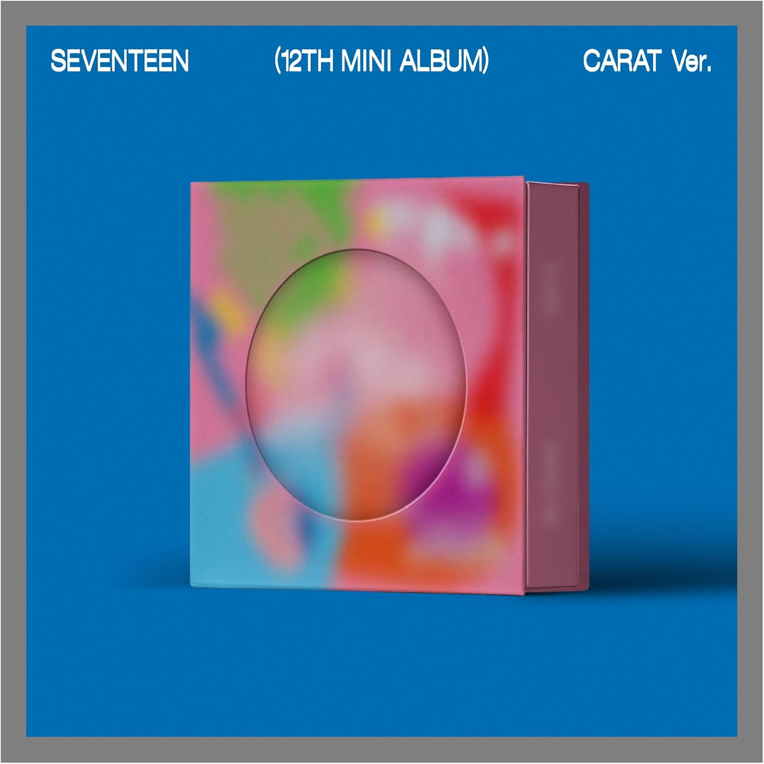 SEVENTEEN SPILL the FEELS 12Th Mini Album Carat Version Outbox+Cd+8P Lyric Book+28P Hardcover Binder Booklet+4P Photocard+Tracking Sealed SVT image number 1