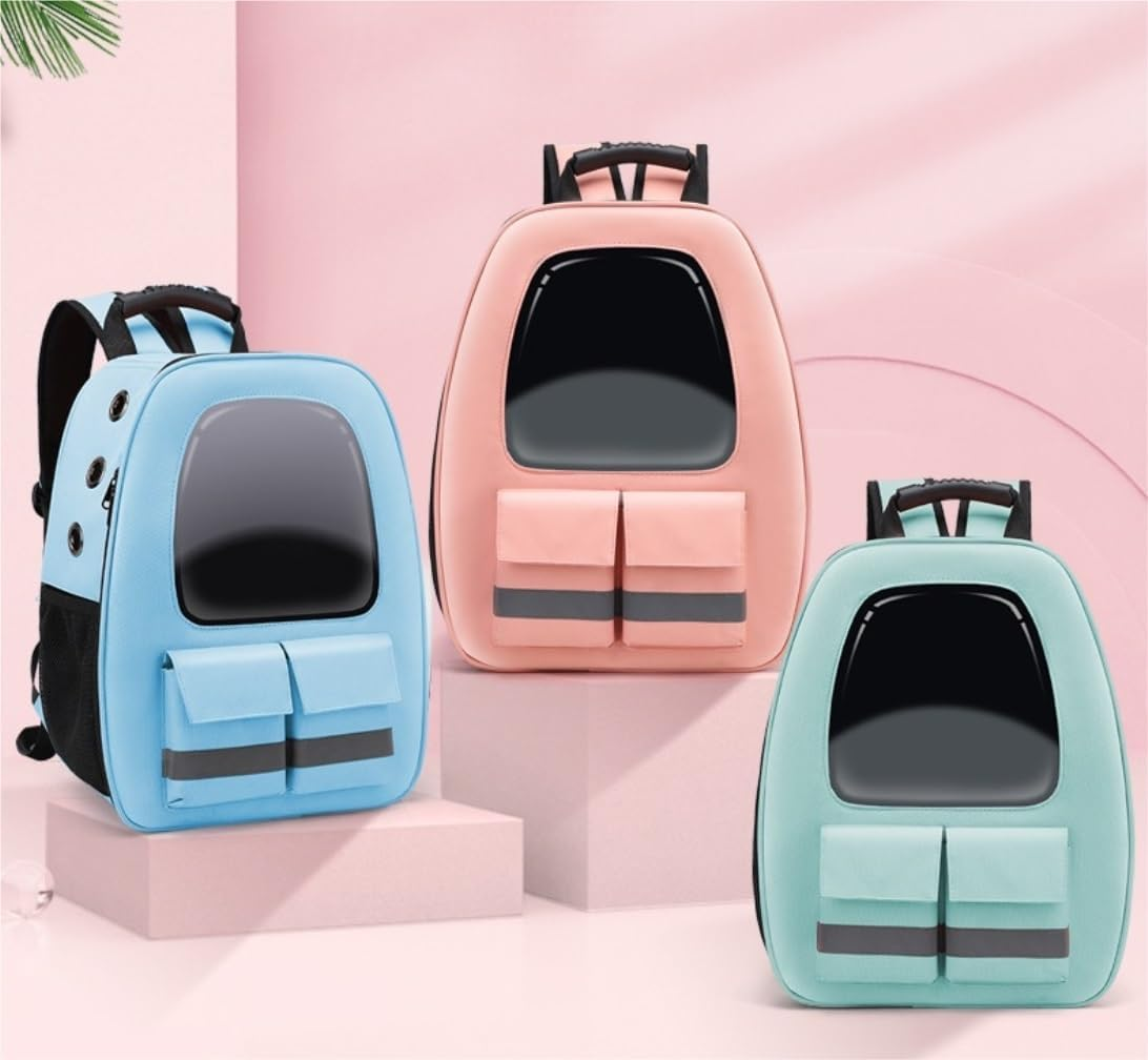 Cat Carrier Pet Carrier Small Dog Carrier Cat Carrier Backpacks Small Dog Pet Dog Backpack Dog Shoulder Bag Dog Carrier Dog Baby Carrier Backpack Cat Bag Pet Carrier Bag ( Color : a , Size : 32*19*42C - A image number 3