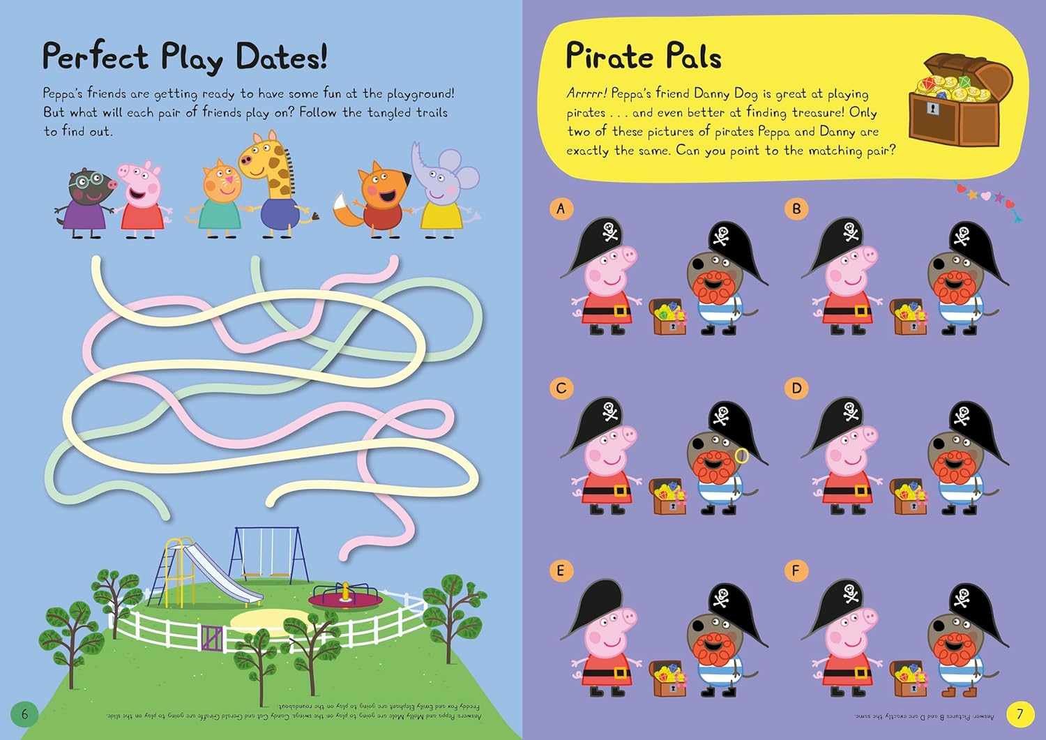 Peppa Pig: Peppa'S Friends Sticker Activity Book: Peppa'S Friends Sticker Activity Book image number 1