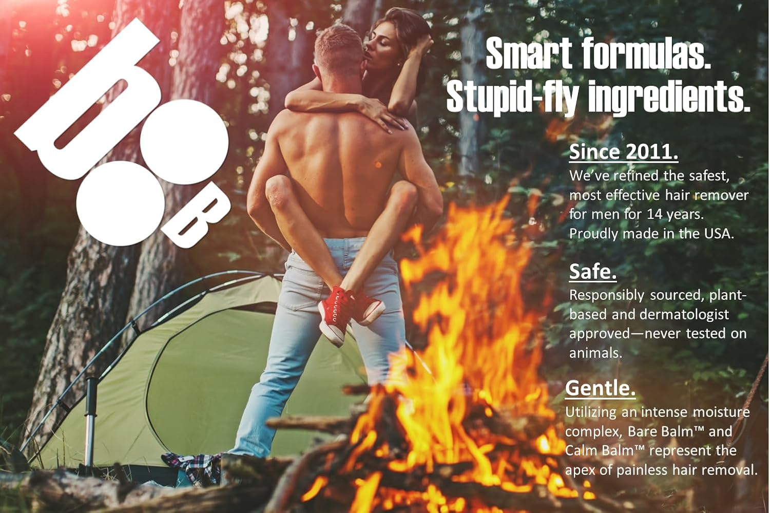 The Bare Pair King Kombo - Body Hair Management System (W/Exfoliating Glove) image number 5