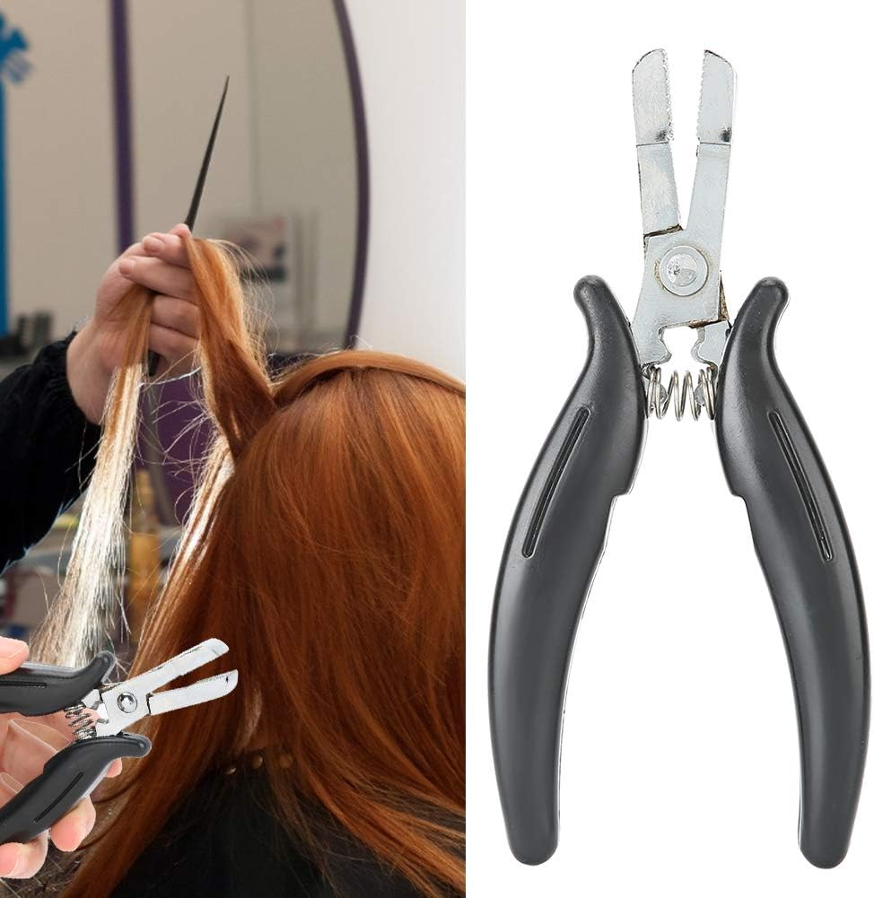 Hair Extension Pliers, Extension Remover Pliers for Extensions Tape Sealing Pliers Professional Hair Extension Tool Hair Band Pliers Bonding Pliers for Bonding Extensions image number 1
