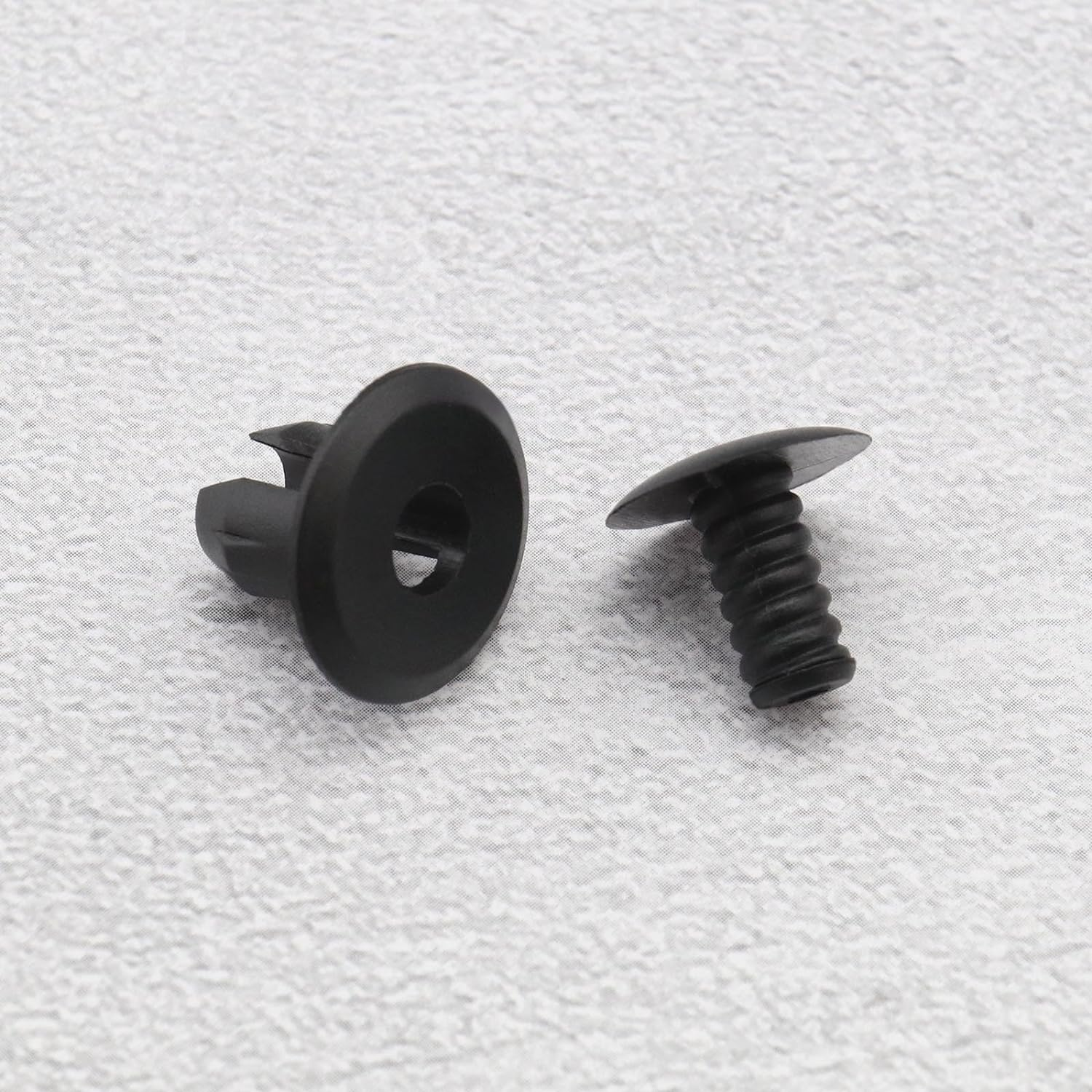 Emagtech 50Pcs Trim Panel Lining Clips Replacement 70186729901 701867299 Compatible with VW T4 T5 Car Trim Clamps Door Panel Clips Black image number 5