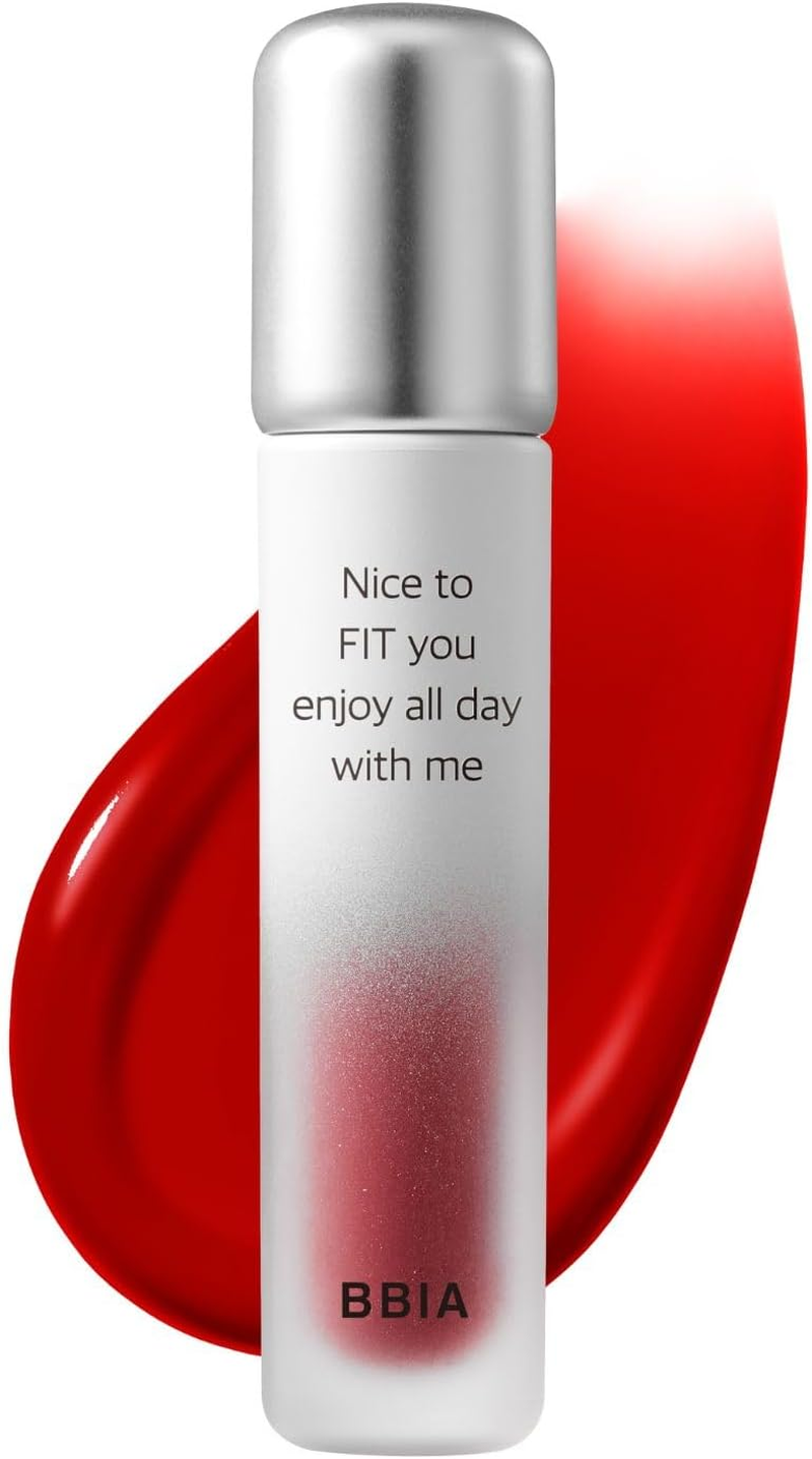 BBIA Air Fit Tint - Ultra Adherent Fixing Lip Stain Long-Lasting Lightweight High Pigment Clear Colors Non-Smudging Airy Velvet Matte Finish Korean Daily Makeup Lip Tint (02 so SWEET, Pack of 1)
