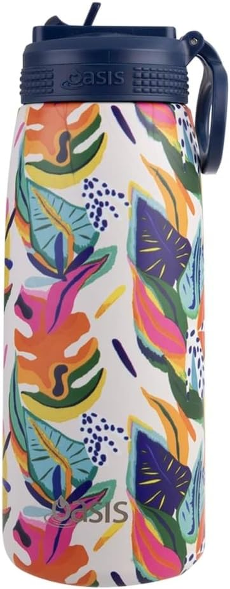 Oasis Stainless Steel Double Wall Insulated Sports Bottle W/Sipper 780Ml - Calypso Dreams image number 1