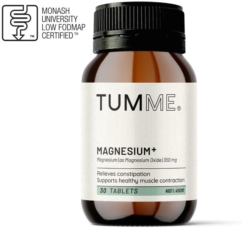 TUMME Magnesium+ 30 Count | Magnesium Oxide for Stomach Cramps & Constipation Relief | Supports Muscle Function, Energy & Electrolyte Balance | 350Mg of Magnesium for IBS Relief image number 3