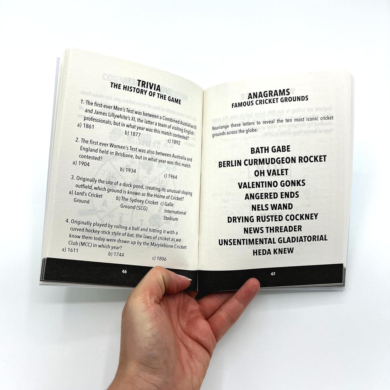 The Cricket Puzzle Book: Brain-Teasing Puzzles, Games and Trivia for Cricket Fans