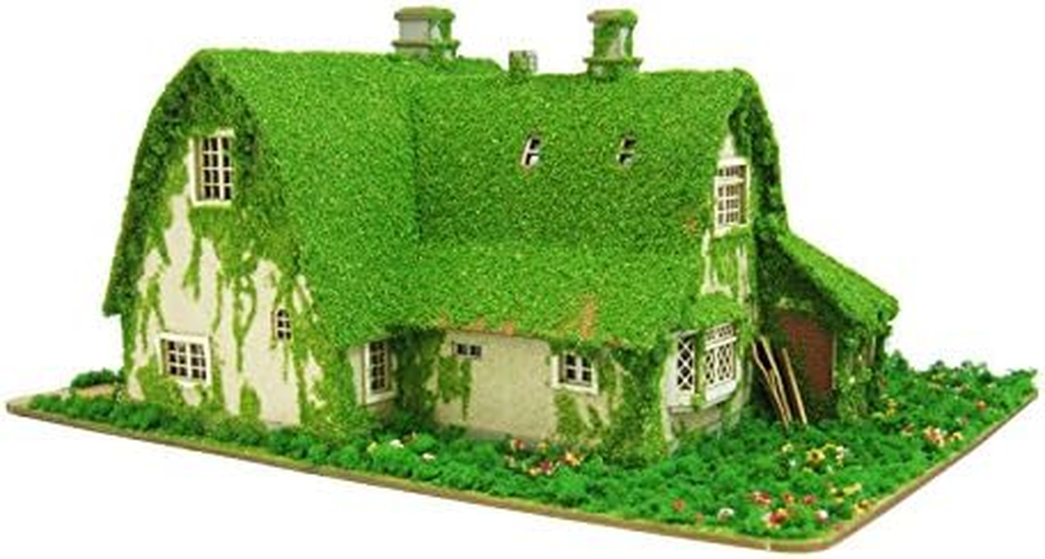 Sankei MK07-22 Mini Art Kit, Studio Ghibli Series, Kiki'S Delivery Service, Kiki and Jiji'S House, 1/150 Scale, Papercraft image number 3