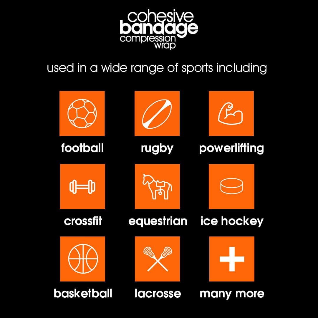 D3 Cohesive Compression Bandage, Beige, 75 Mm W X 9 M L