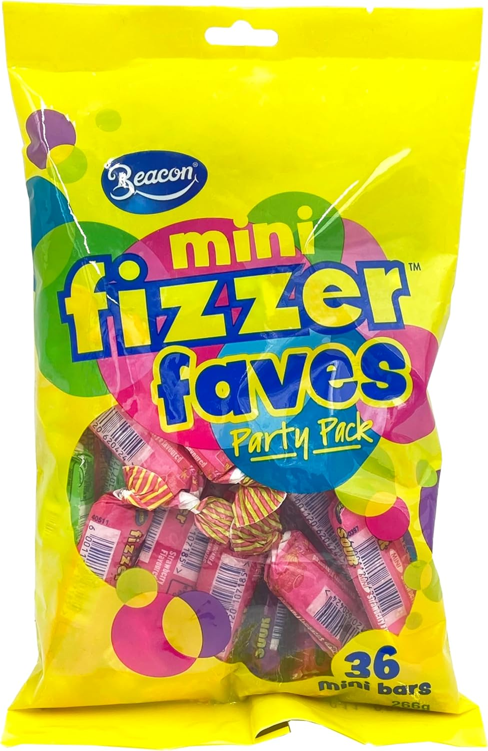 Fizzer Party Pack 36 Pack 226G image number 2