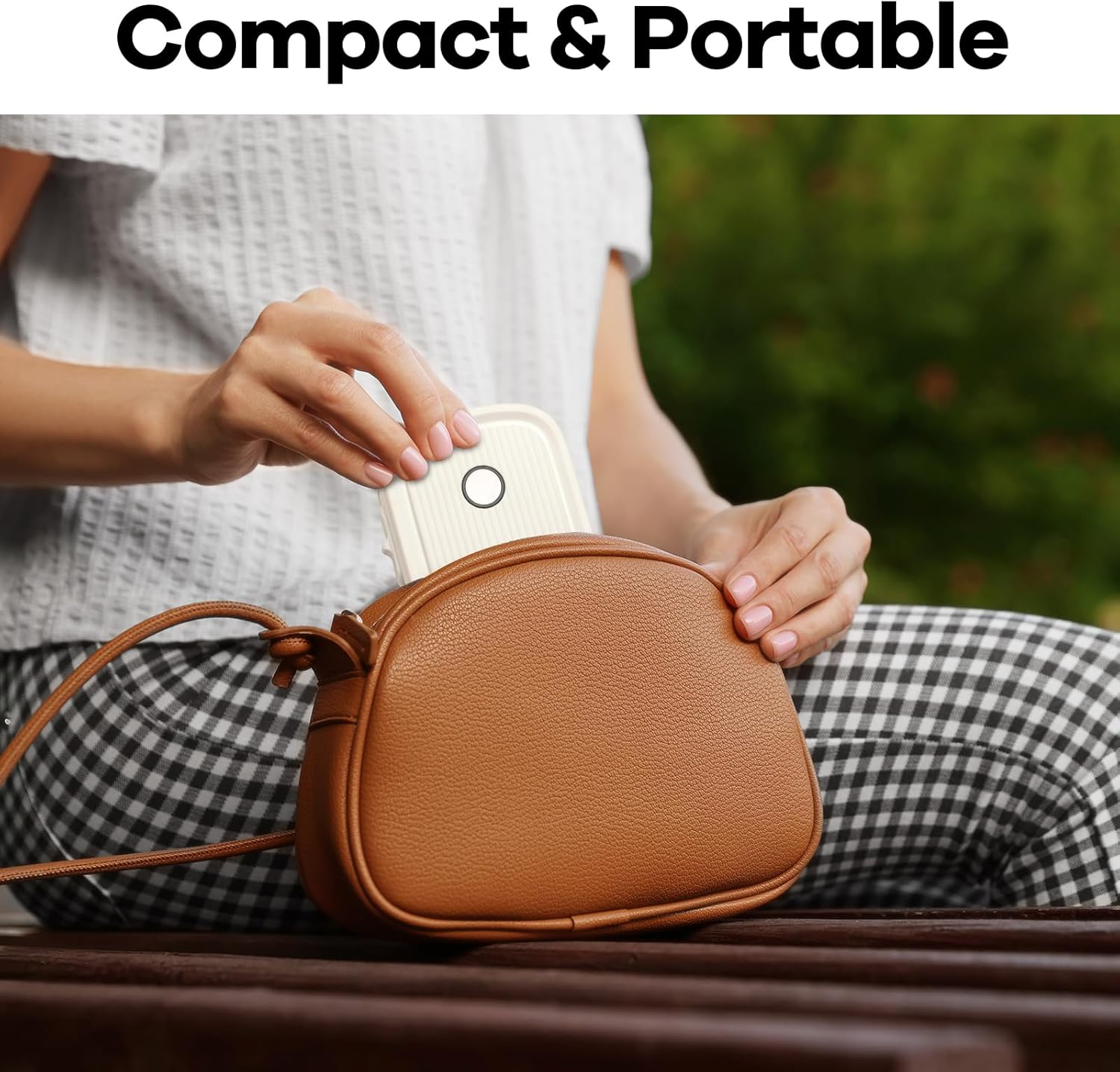 Portable Label Printer with 210 Pcs Tape Waterproof Labels Mini Inkless Sticker Maker for Kids School Supplies or Classroom Teachers image number 1