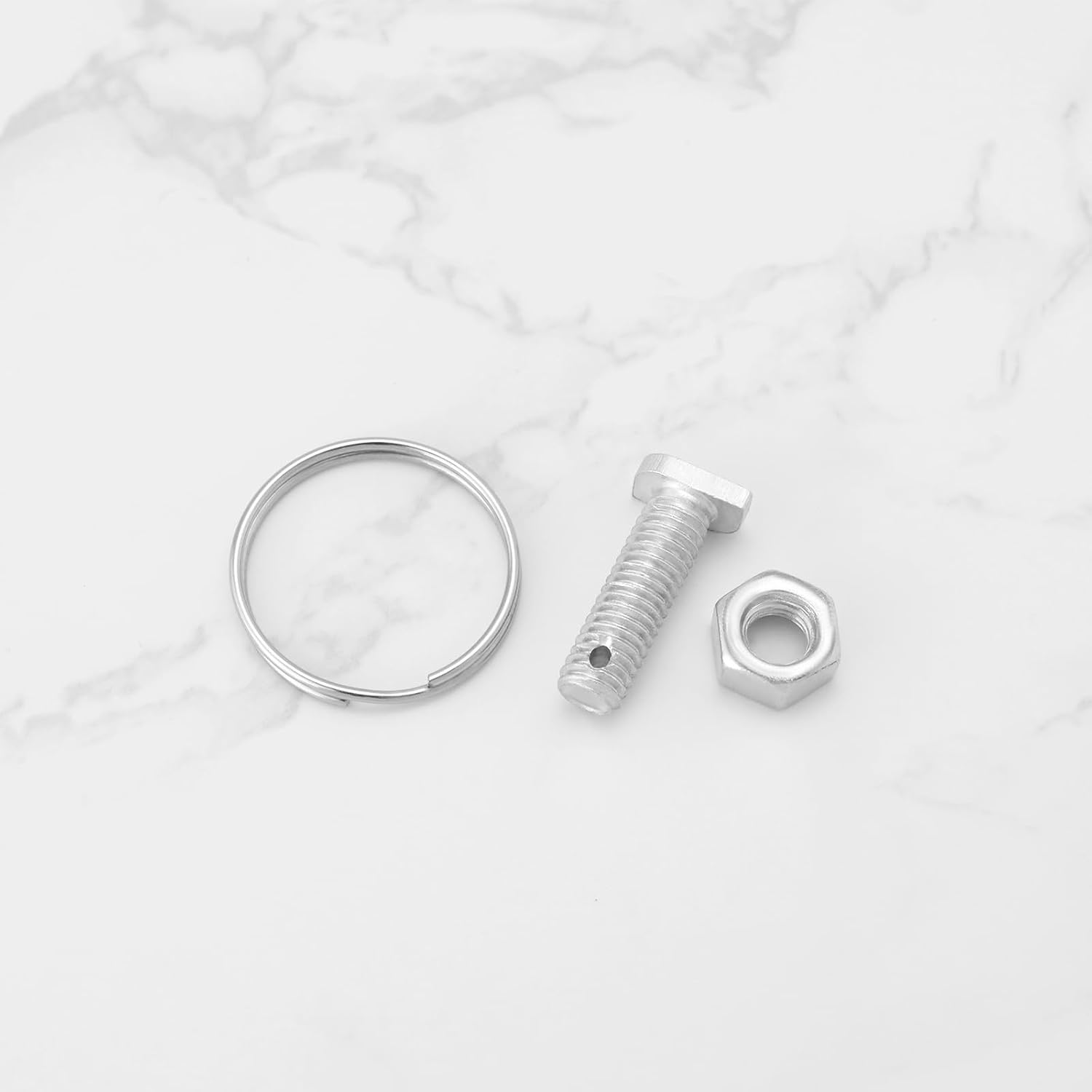 LT Easiyl 15PCS Greenhouse Bolts with Rings Suitable for Greenhouse Glass Rod Channels from 6.5Mm -10.5Mm Wide for Climbing Plants, Building Greenhouse 22X10Mm Silver image number 6