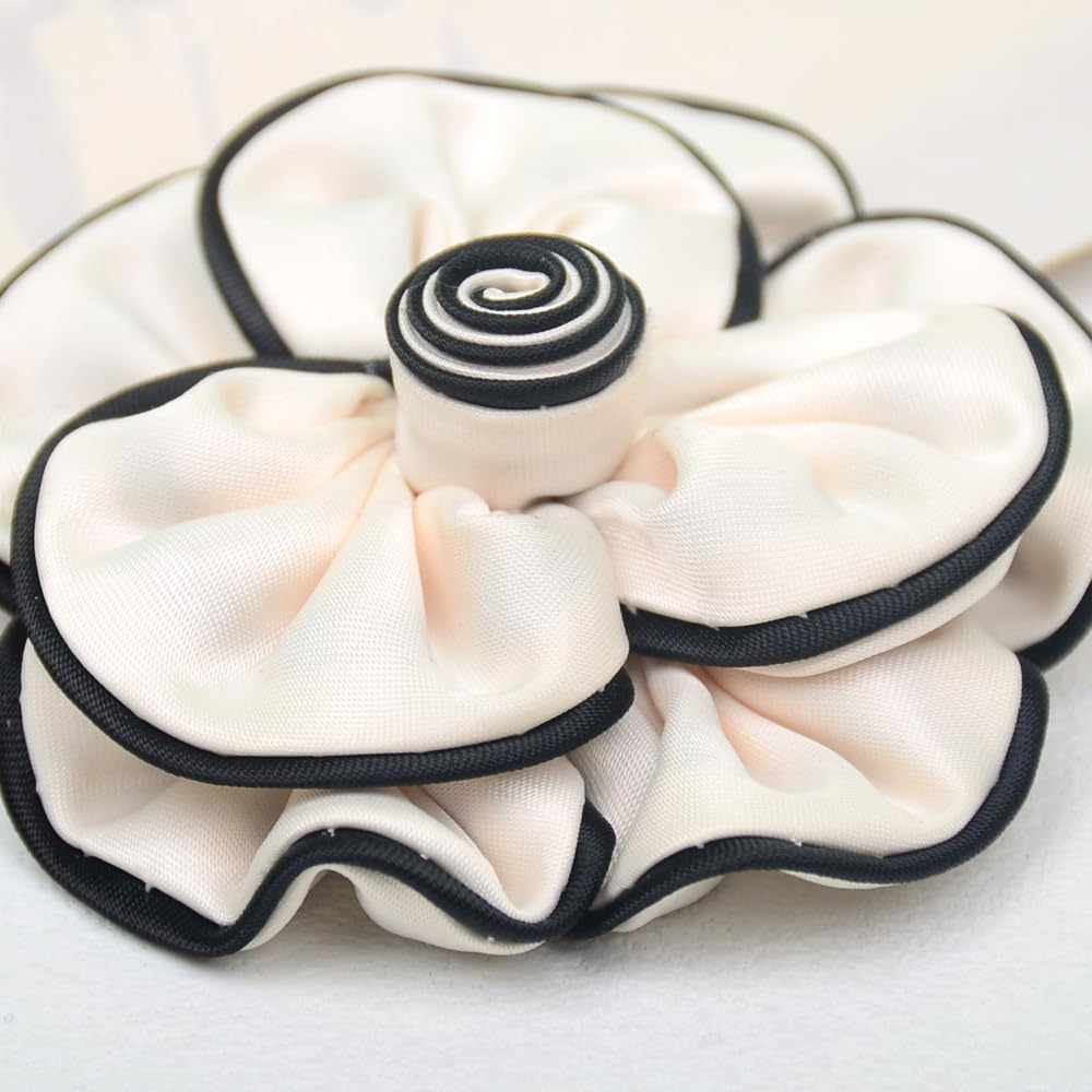 3D Camellia, DIY Headwear, Chest Flower, Shoes, Hats, Clothing Accessories image number 1