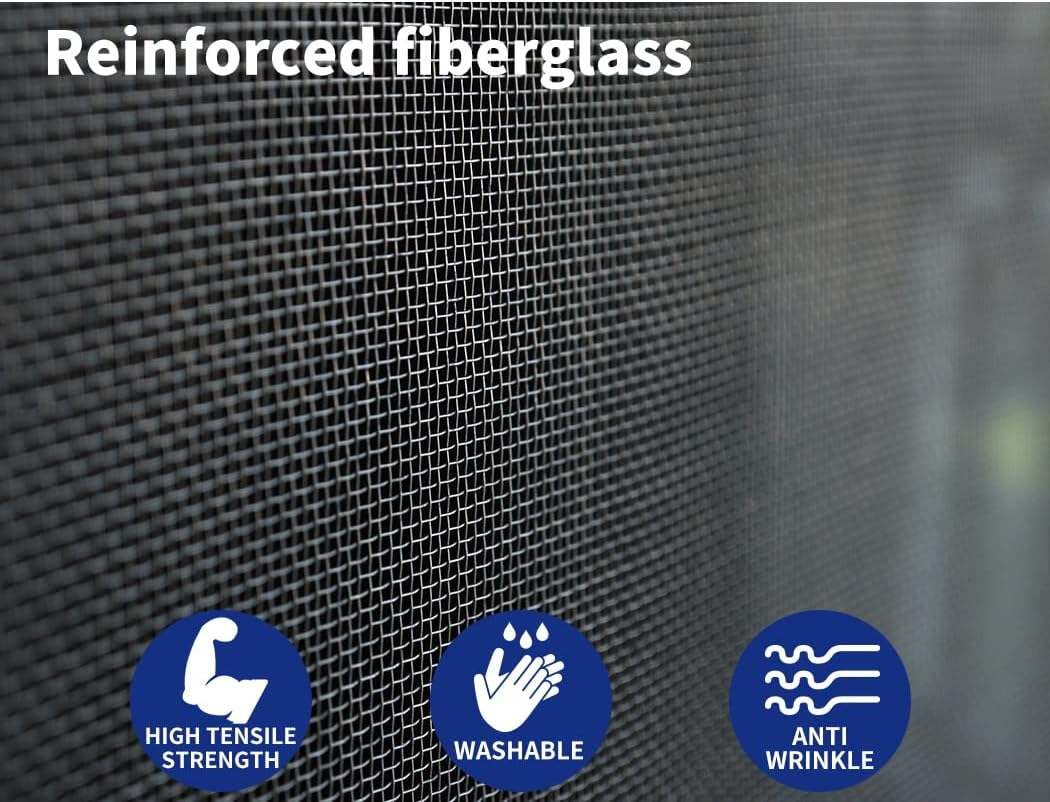 Traderight Insect Screen Flyscreen Roll Fiberglass Mesh Fly Screens Doors Window Net Fiberglass 1.5M X 30M image number 6
