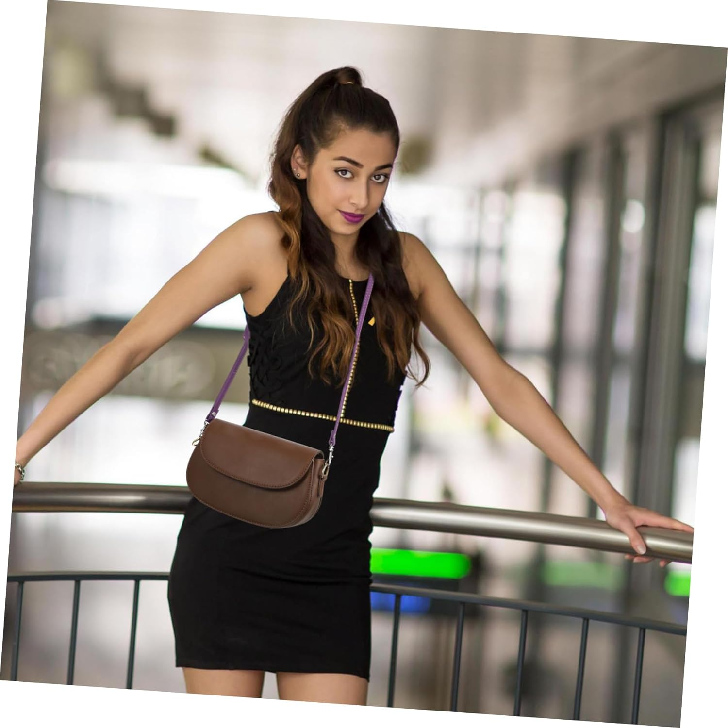 OHPHCALL 3Pcs Adjustable Bag Strap Handbag Belt Shoulder Bag Handle Leather Replacement Tote Accessories Pu Synthetic Leather DIY Crossbody Pouch Belt