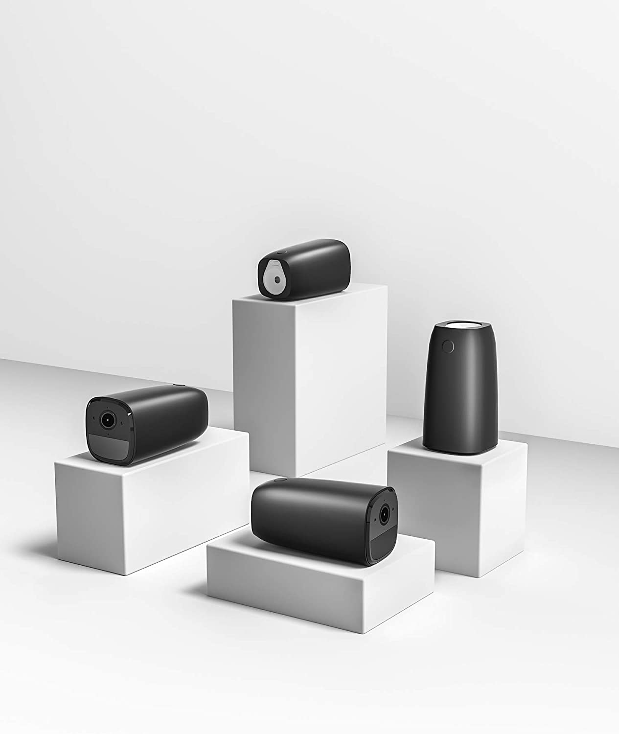 HOLACA 2 Pack Eufycam 1 and 2 Eufycam 2 Pro Silicone Case Skin Compatible with Eufycam 1 and 2 2Pro Wireless Home Security Camera System - Waterproof, Soft Protective Light - 12 2Pro Skins image number 5