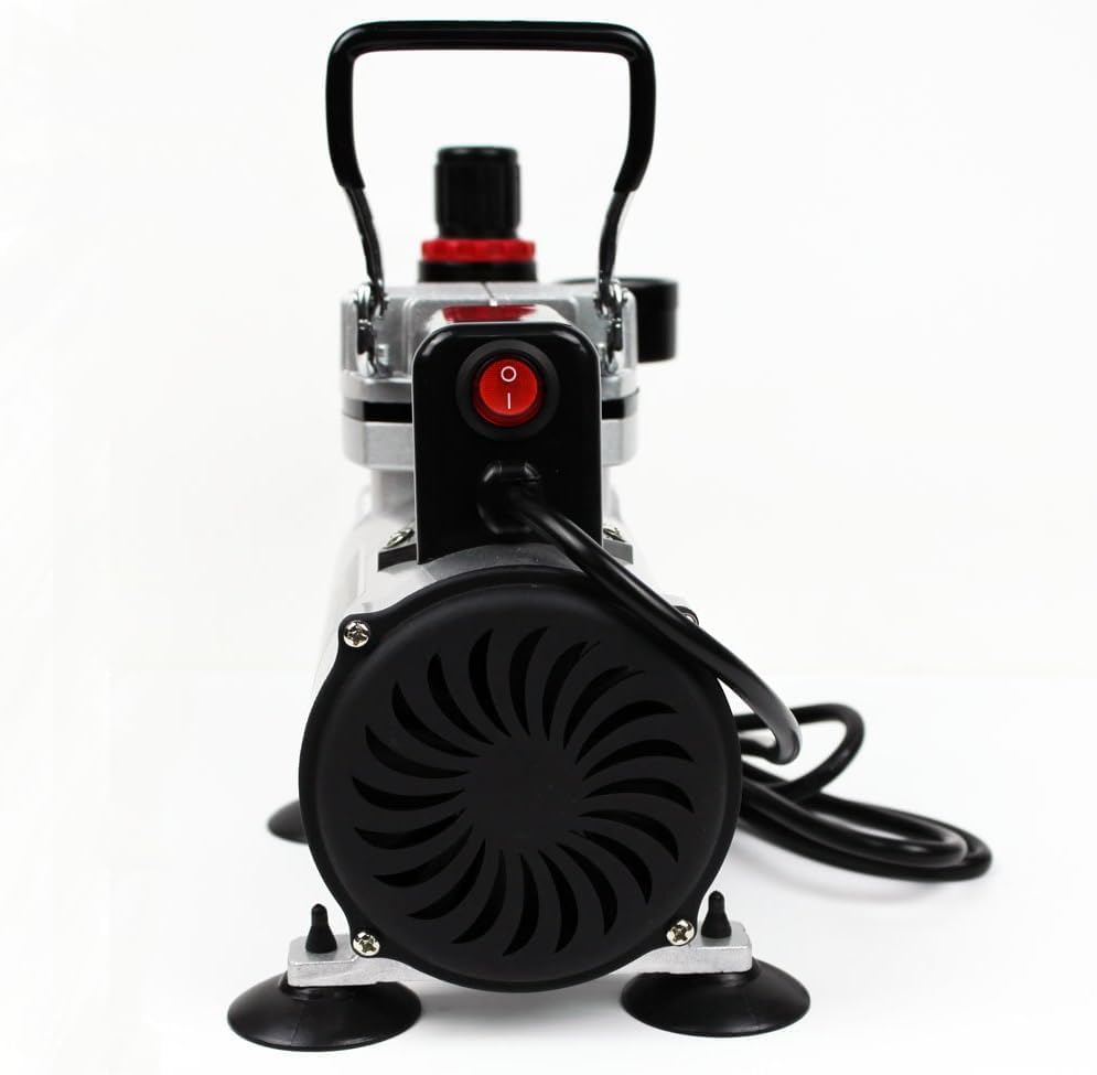 Professional Airbrush Set with Compressor, Airbrushing System Kit with 3 Multi-Purpose Dual-Action Gravity Feed Airbrushes for Hobby, Craft, Models,Cake Decorating, Makeup and Manicure image number 2