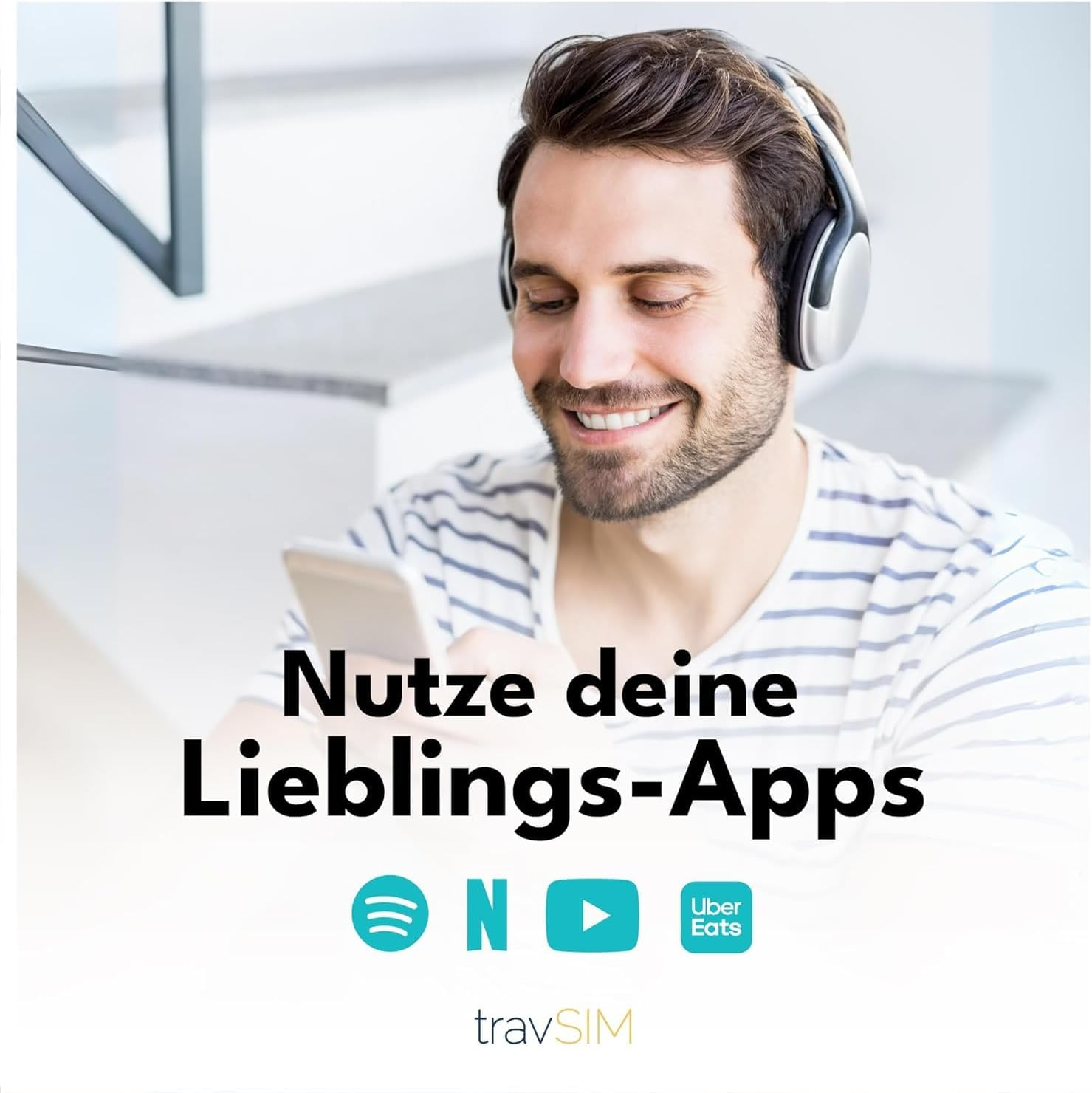 SIM Card USA Travsim | 10GB Mobile Data with 4G/5G Speeds for the USA - Full Access to Google, Facebook, Whatsapp & More | SIM USA Plan with 30 Days Validity image number 3