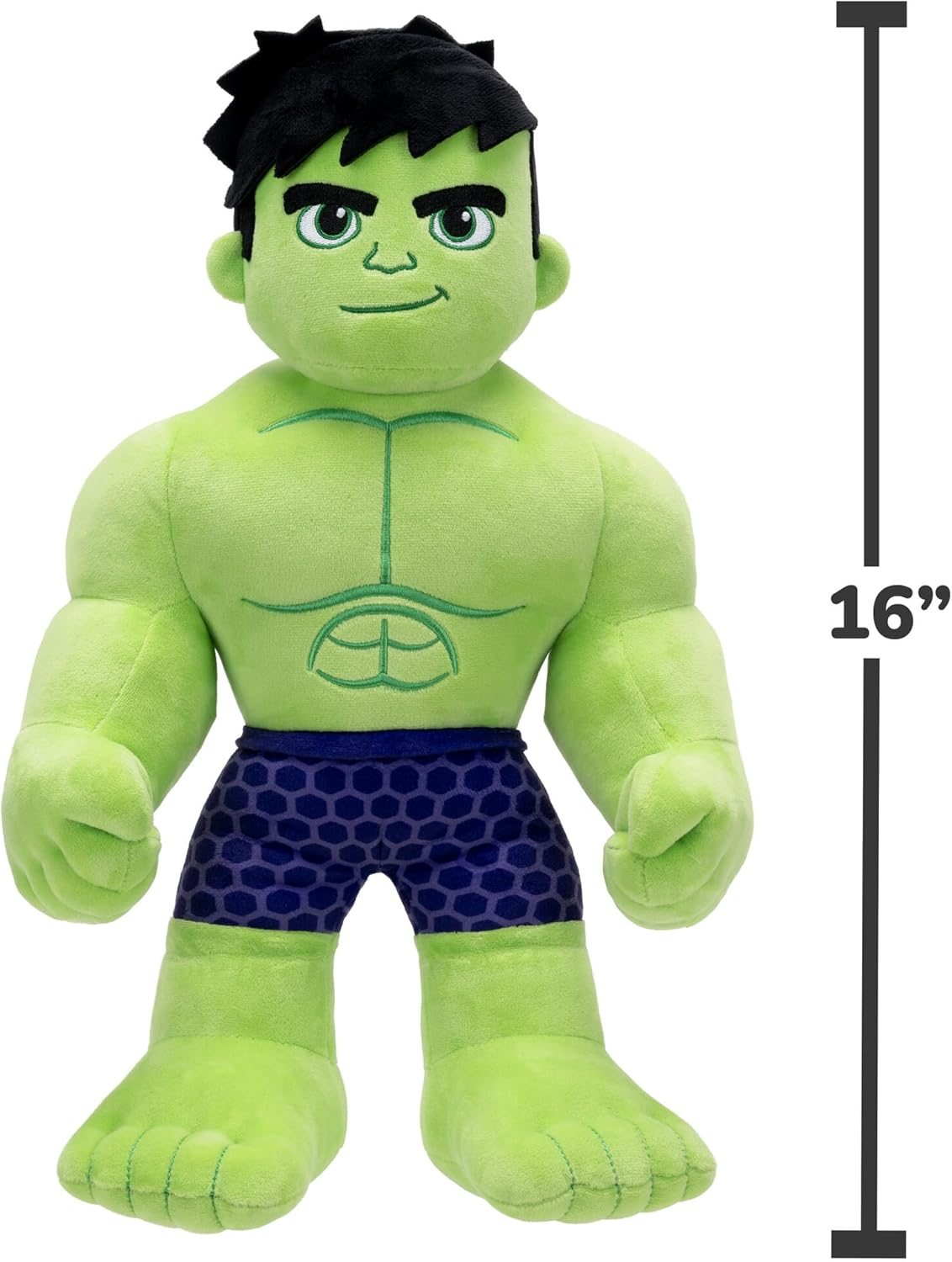 Spidey and Friends Feature Plush Hulk image number 5