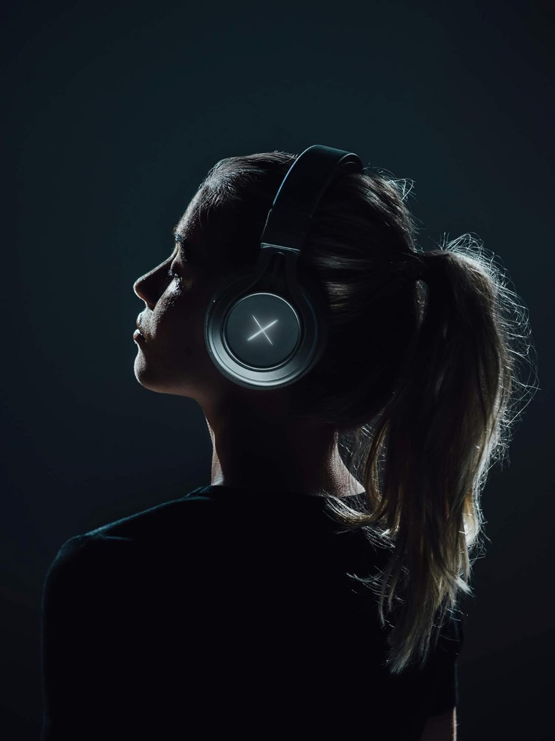 X by Kygo Xenon Wireless Bluetooth 5.0 Active Noise Cancellation Headphones with Microphone - White image number 1