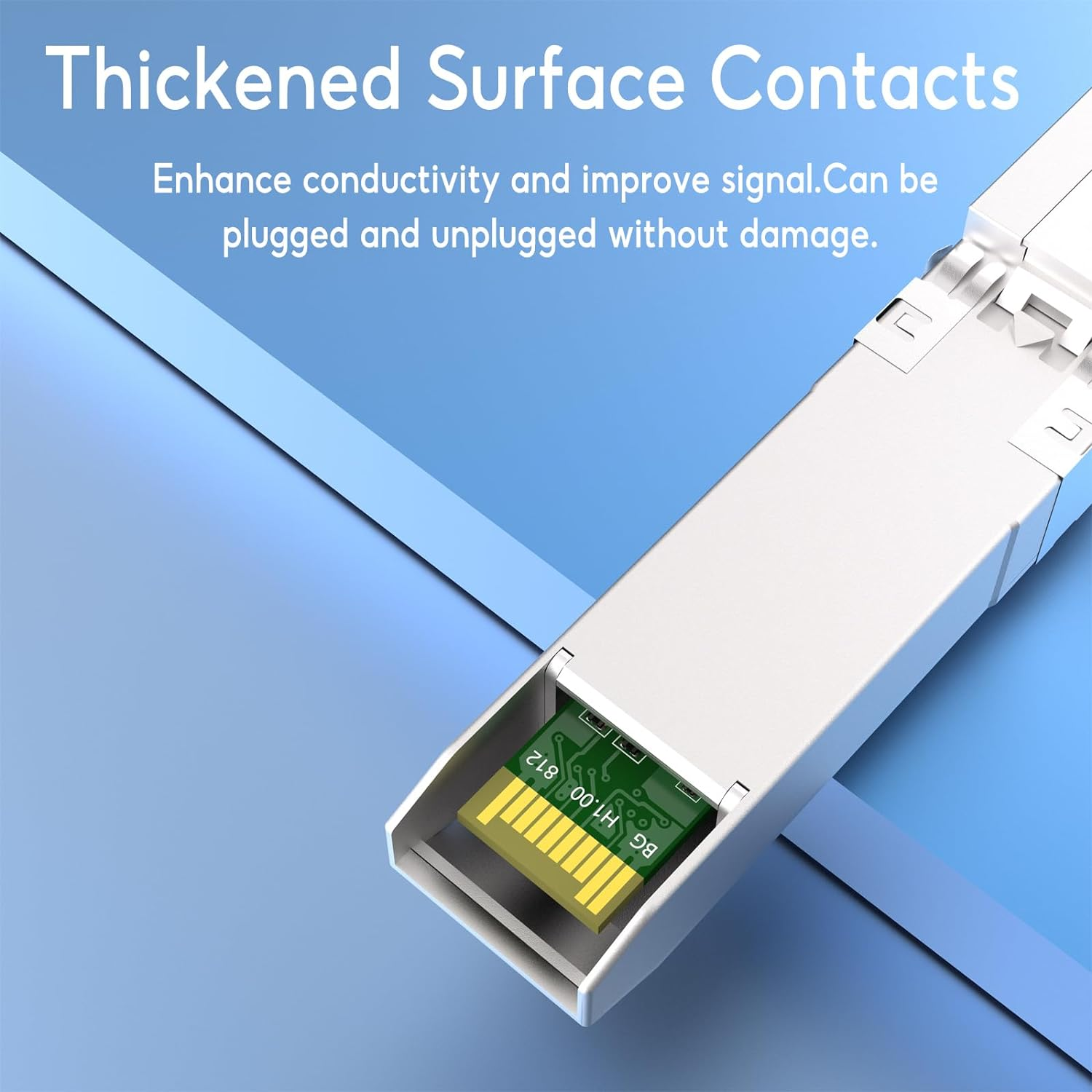 SODOLA 10Gbase-T RJ45 SFP+ Module, 10G SFP+ RJ-45 Copper Transceiver for SODOLA, SFP to Ethernet, Plug and Play,Hot Pluggable,Up to 30M Distance Copper SFP Modules (1 Pack) image number 6