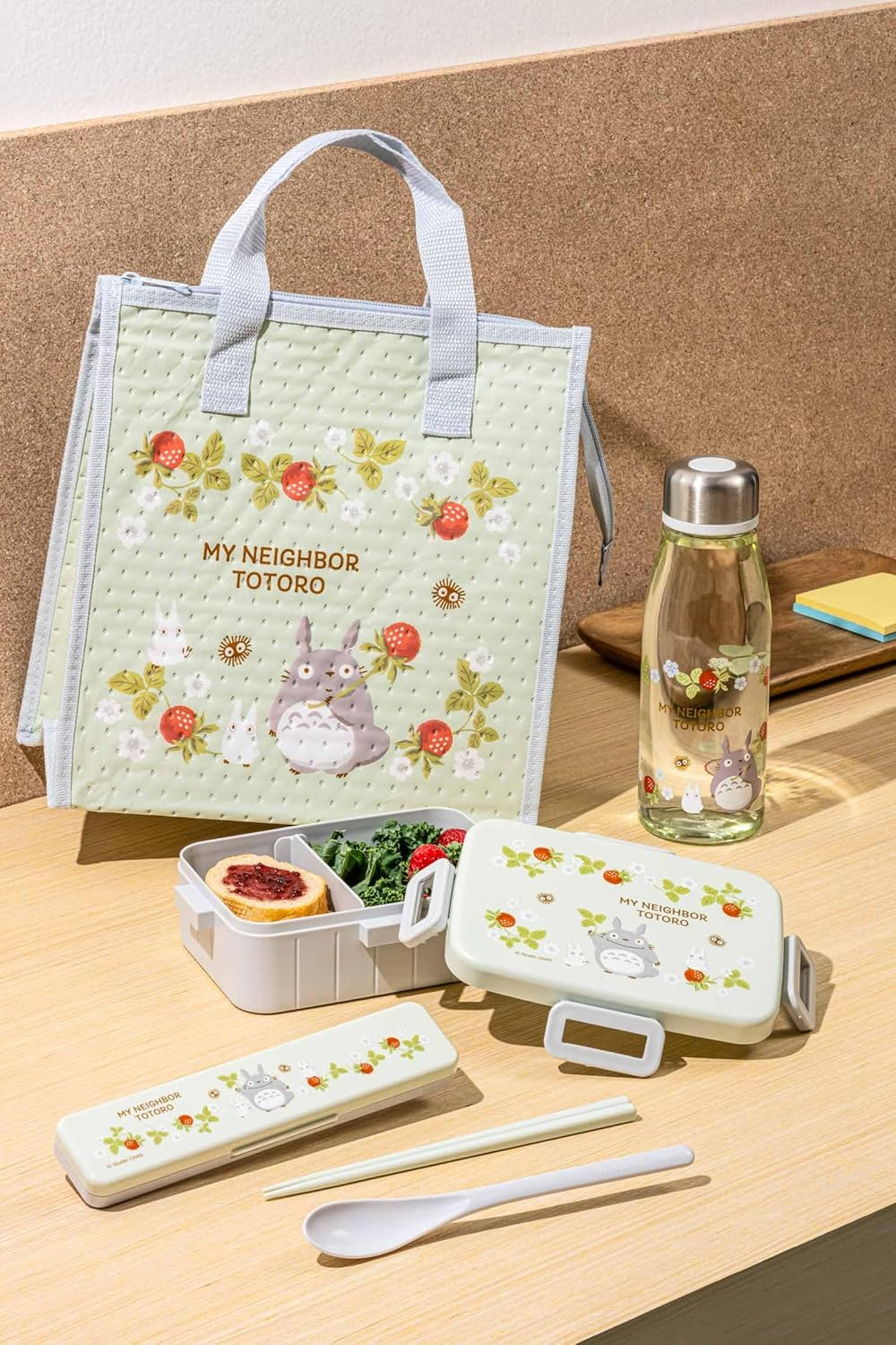 Skater PTY5-A My Neighbor Totoro Water Bottle, 16.9 Fl Oz (500 Ml), Includes Infuser, Water Bottle, Studio Ghibli - Totoro image number 4