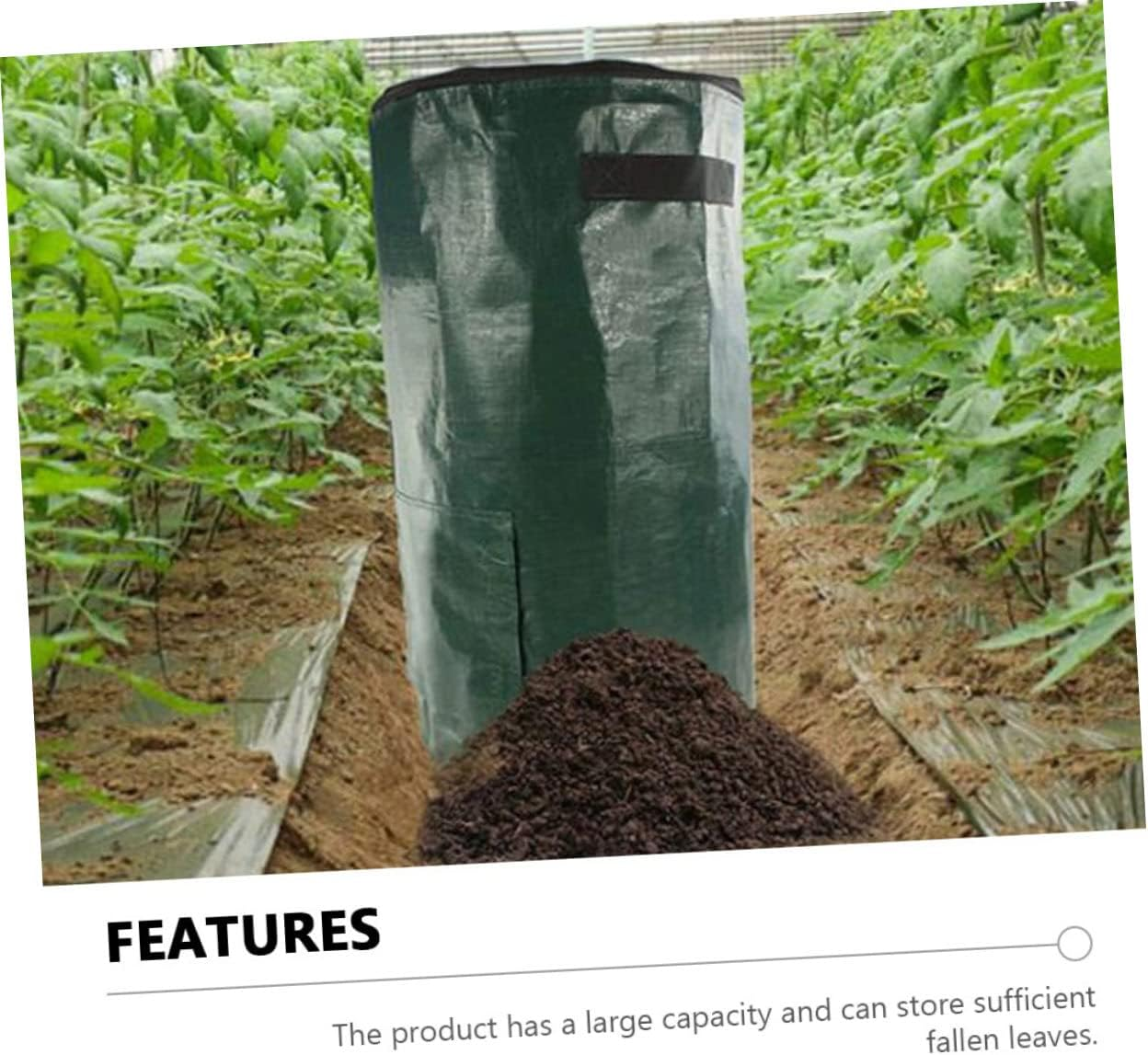 BESPORTBLE 2Pcs Large Capacity Garden Bag for Collecting and Waste Storage for Outdoor Use Kitchen Waste Composting and Organizing image number 6