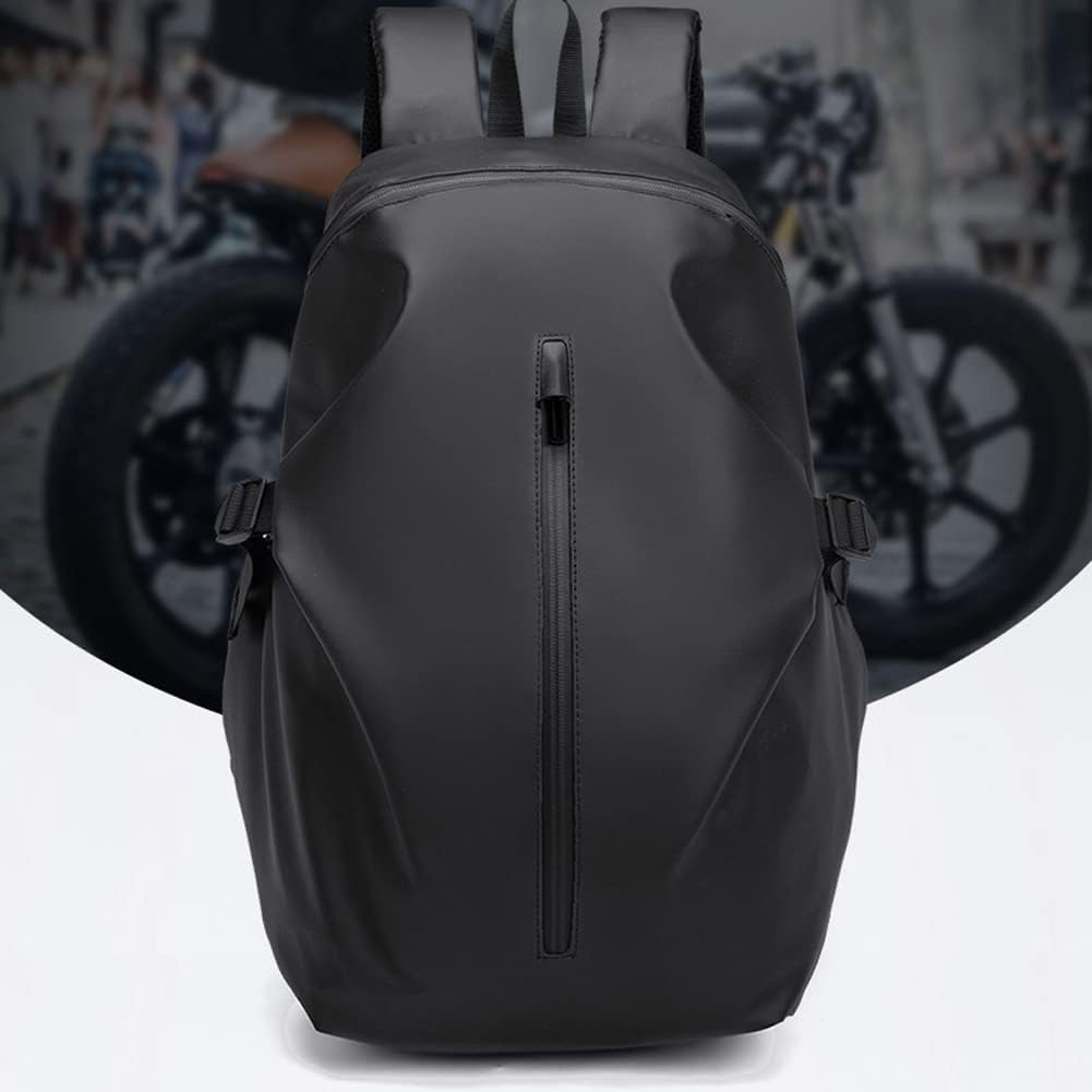 ACAGALA Multifunctional Large Capacity Motorcycle Backpack Motorcycle Helmet Bag Moto Riding Compatible with Men Women Waterproof Helmet Backpack image number 6