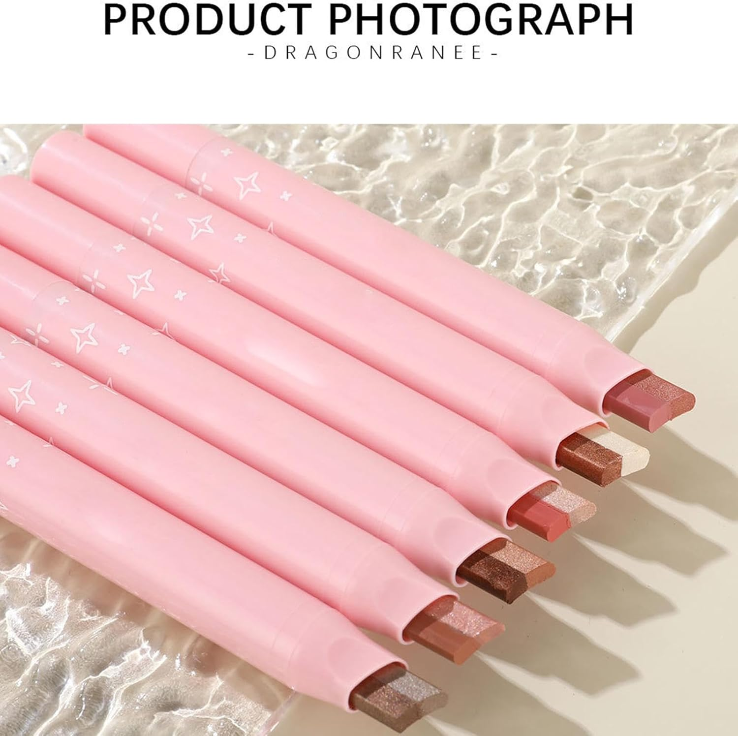 Double Colors Eye Shadow Stick, Eyeshadow Stick Makeup Set, Waterproof Gradient Cream Eyeshadow Stick for Girls, Friends image number 3