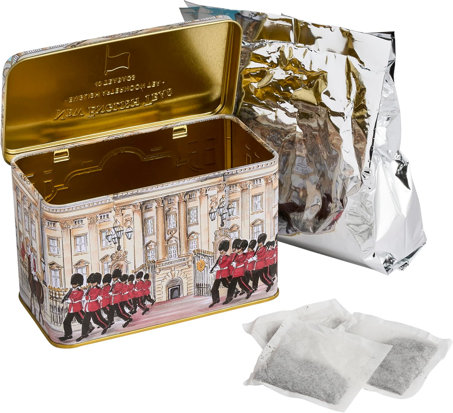New English Teas Buckingham Palace Tin, 80G image number 6