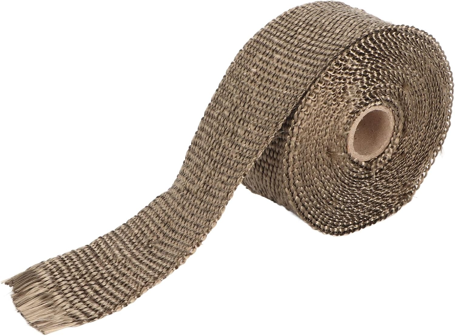 Versatile Fireproof Pipe Insulation Wrap for Furnace, Stove and Motorcycle Exhaust Pipes, Combustion Protection and Protective with 2 Safe Clips, Insulation Wrap Tape Pipe image number 2