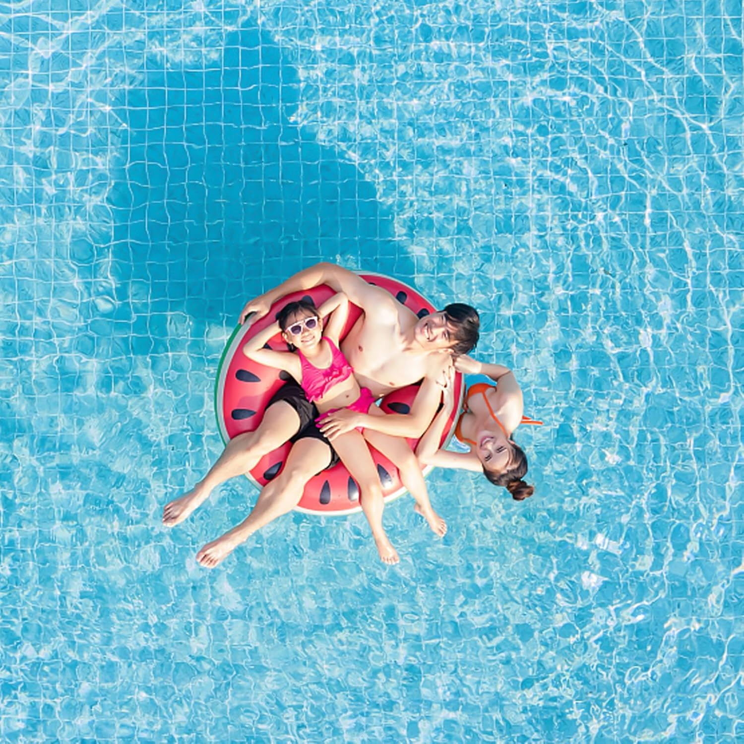 Schwimmreifen F&uuml;r Erwachsene, Schwimmring Donut Aufblasbarer Schwimmring 120Cm, Sommer Wasser Spielzeuge Schwimm Pool Ring image number 2