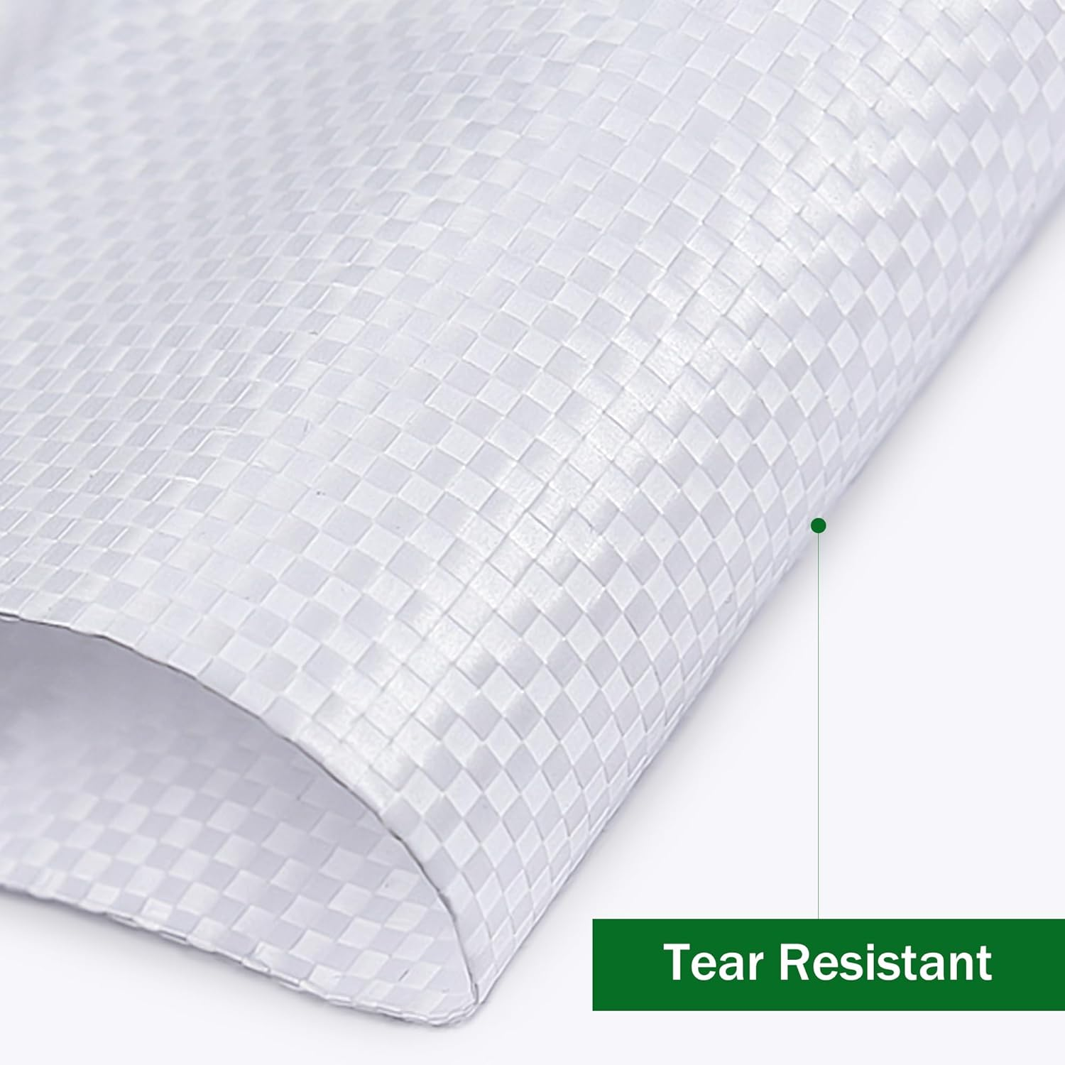 Baypify 12X Sand Bags,Heavy Duty Woven Gravel Bags,20" X 30" Sacks,Used for Flood Control,Builders Garden Waste,Grain Storage and Cargo Handling image number 2