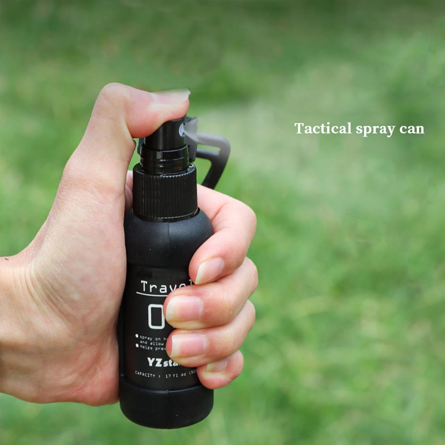 Travel Spray Bottle | 50 Ml Refillable Liquid Spray Bottle with Rope with Hook | Portable Cosmetic Container with Silicone for Perfumes, Hand Cleaners image number 5