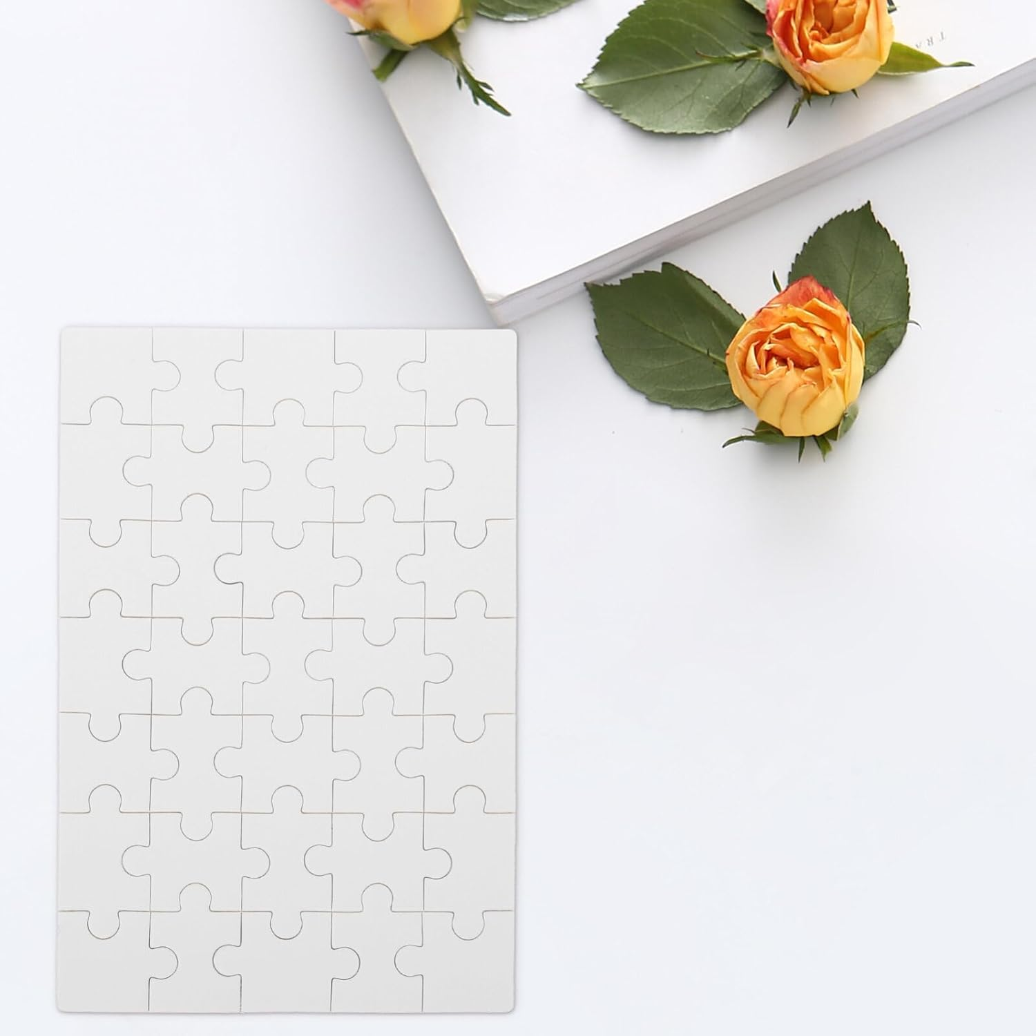 Generic 5 Sets Blank Puzzles - Sublimation Puzzles Blank Jigsaw Puzzles Sublimation Puzzle Pieces Sublimation Blank Puzzle Sublimation Transfer Puzzle image number 6