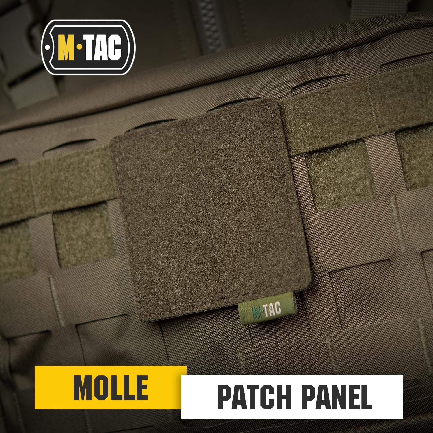 M-Tac Morale Patches Display Board Tactical Molle Hook and Loop image number 1