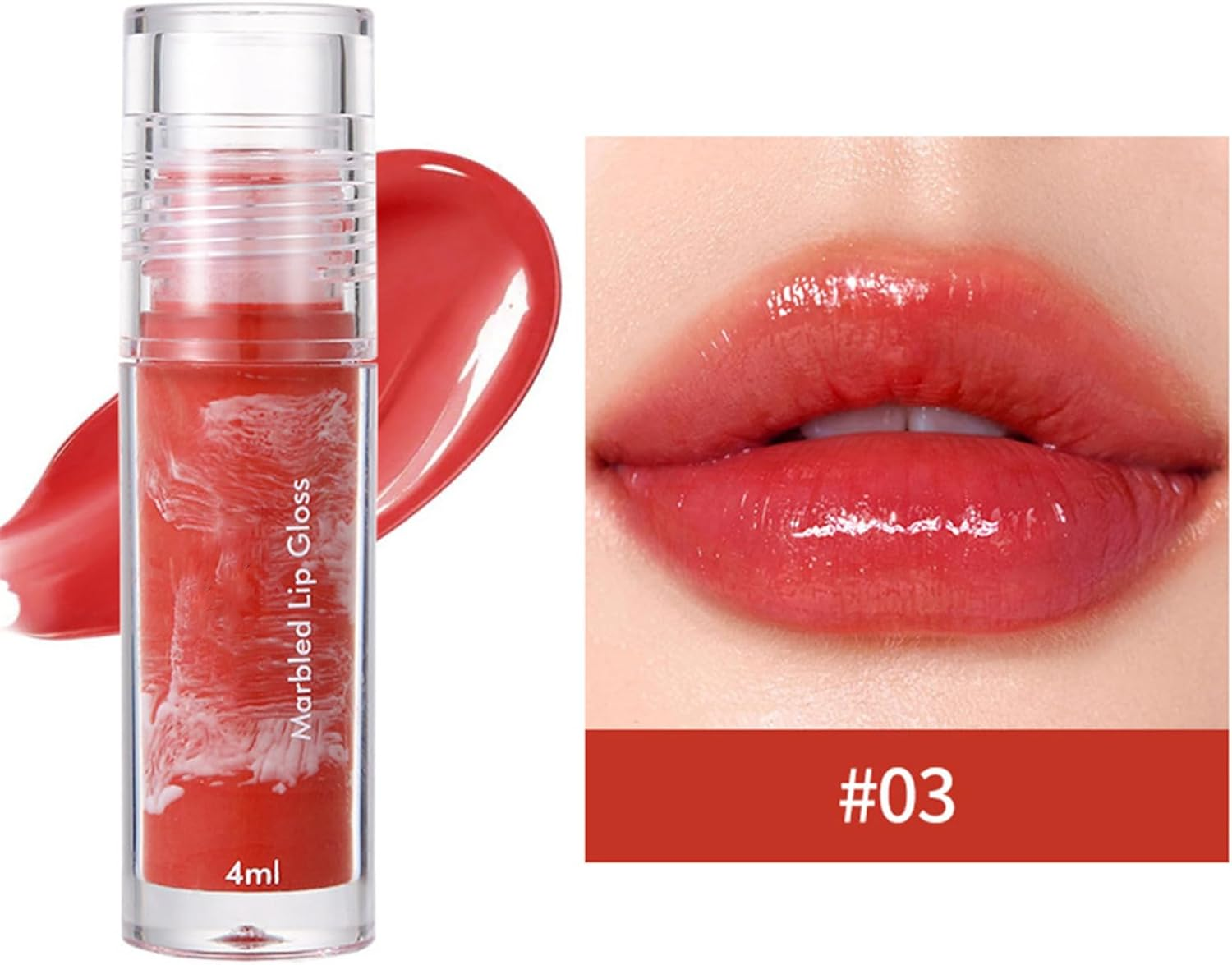 Yruioon Lip Oil Gloss for Women Tinted Color Hydrating Balm Treatment Non Sticky High Shine Mirror Finish Long Lasting Wear Type 3 One Size