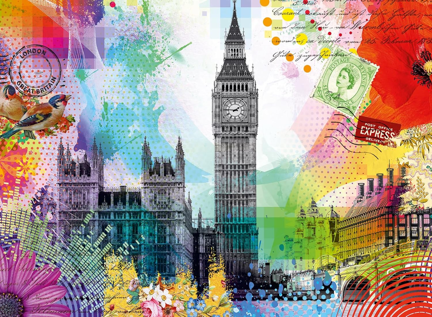 Ravensburger - London Postcard Puzzle 500 Piece Jigsaw for Adults and Teens, Iconic Landmark, Fun and Challenging image number 4