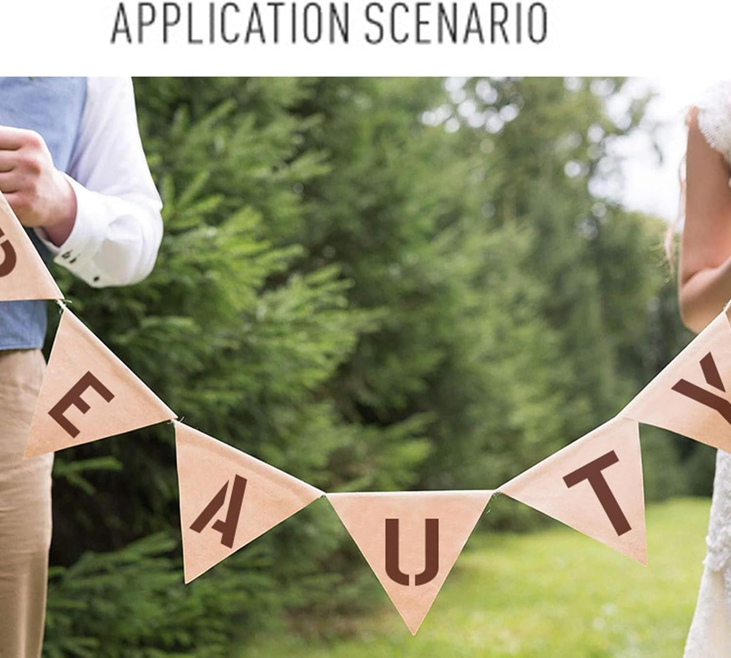 Plastic Letter Stencils Set, 42Pcs Reusable Waterproof Spray-Painted Alphabet Stencils for DIY Craft, Large Calligraphy Letter and Number Templates with Smoth Edges for Painting on Wall, Wood image number 5