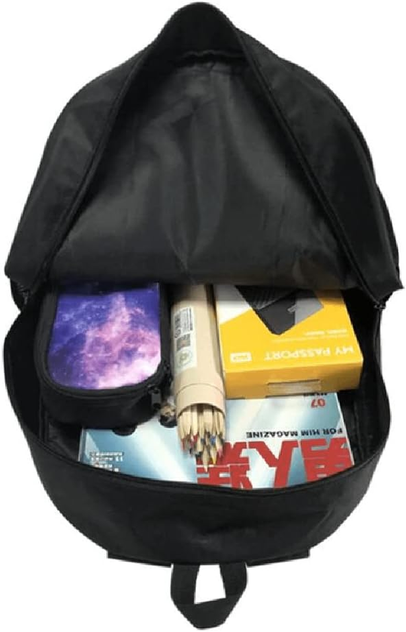 AII Lover 3Pcs Anime Backpack Set with Stickers,16In 3D Printed Cartoon School Bags for Elementary and Middle School Students and Game Fans Teens Birthday Gift.