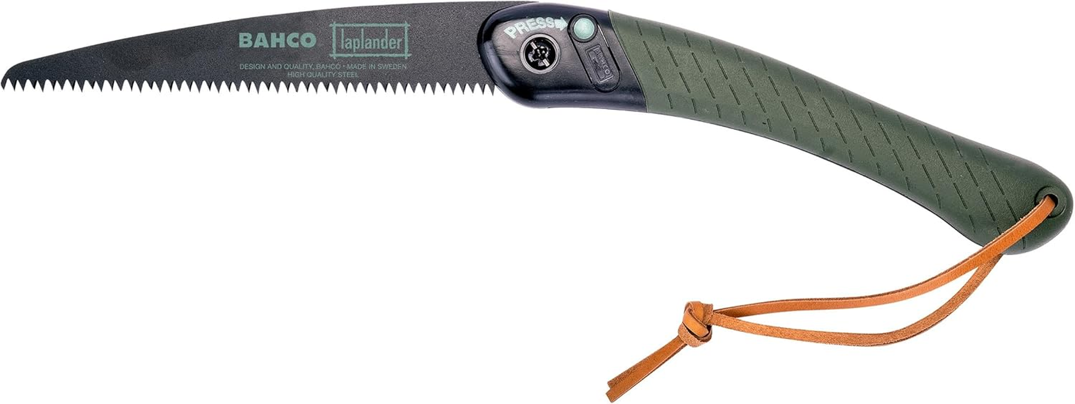 BAHCO 396-LAP Laplander Folding Saw, 9-Inch Blade, 7 TPI, Black