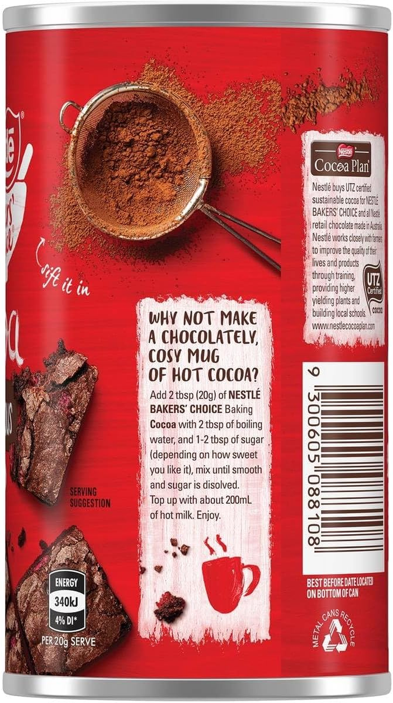 Nestle Bakers Choice Baking Cocoa 190 G image number 1