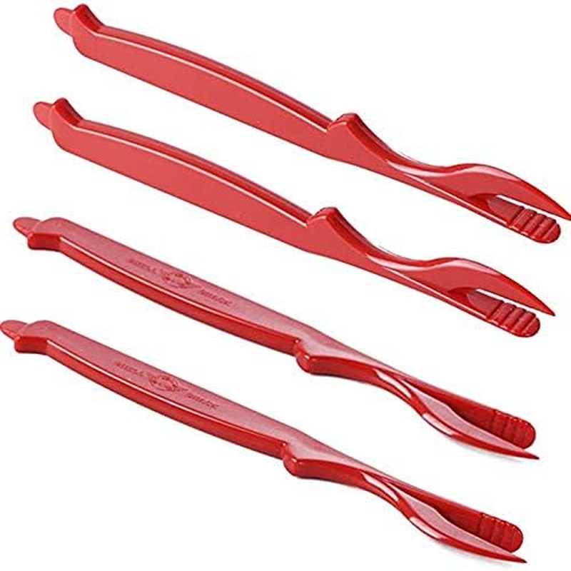 FYJIDY 12Pcs Seafood Tools Set,Seafood Cracker Set Includes Includes 4 Lobster Shellers, 4 Crab Leg Forks, 2 Seafood Tongs,2 Seafood Scissors and 1 Storage Bag image number 5
