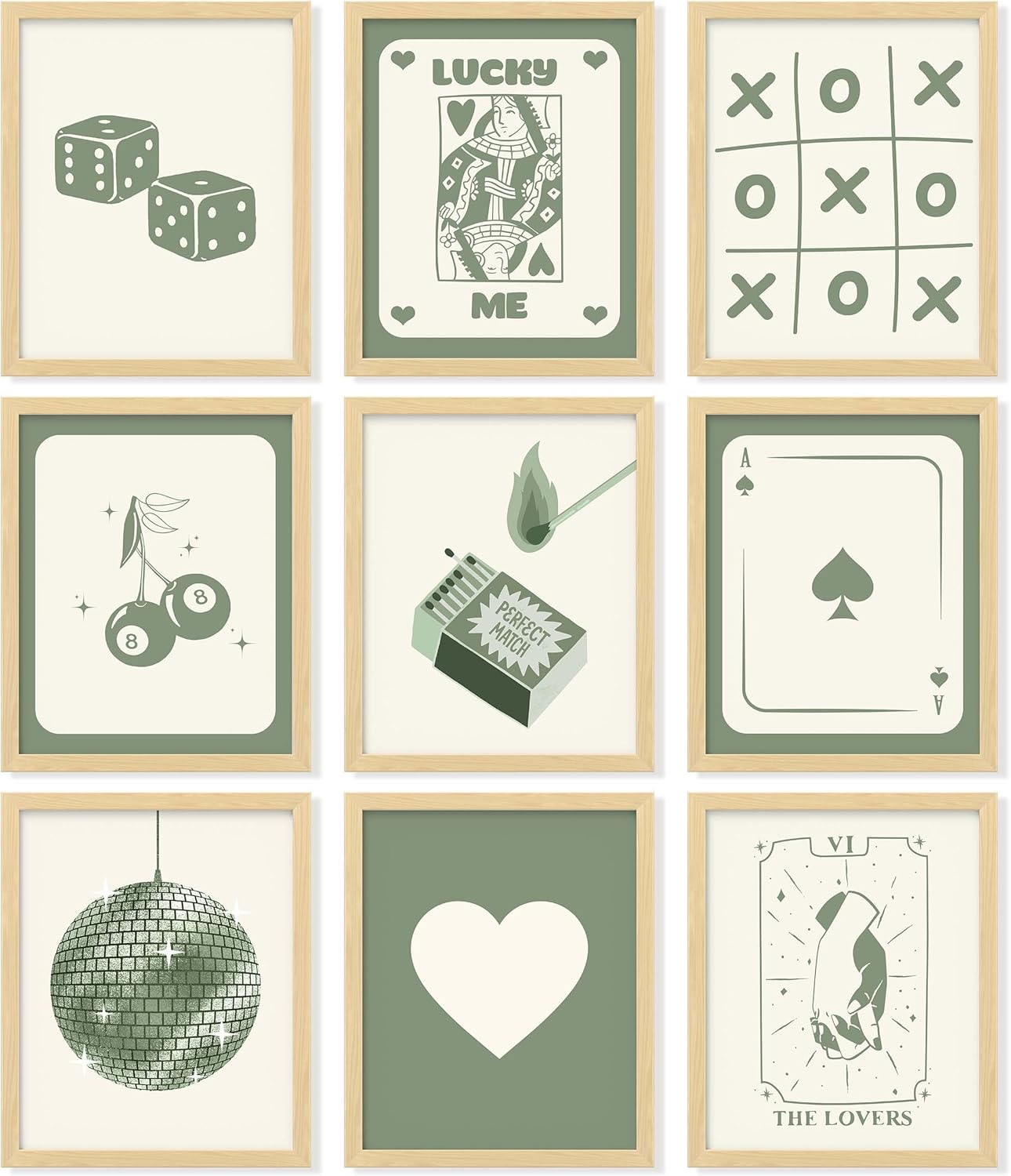 97 Decor Vintage Space Poster for Walls - Retro Space Wall Art, Space Grand Tour Travel Pictures Exoplanet Exploration Art Print, Retro Futurism Astronomy Mens Wall Decor (7X10 Unframed)