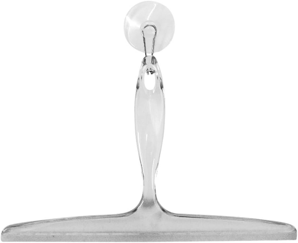 Interdesign Clara Squeegee, 12-Inch, Clear