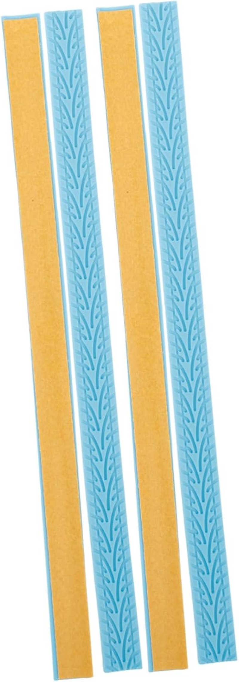 WATIIFUFU Silicone Suitcase Wheel Covers 4Pcs Sky Blue Luggage Feet Protector Shock Absorbing Noise Reduction Travel Accessories for Suitcases image number 3