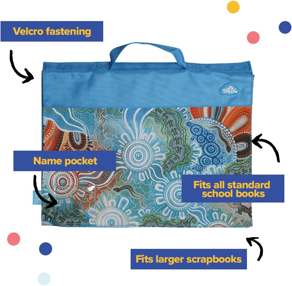 Library Bag - Kalkatungu Muu School Library Bag School Bag image number 4