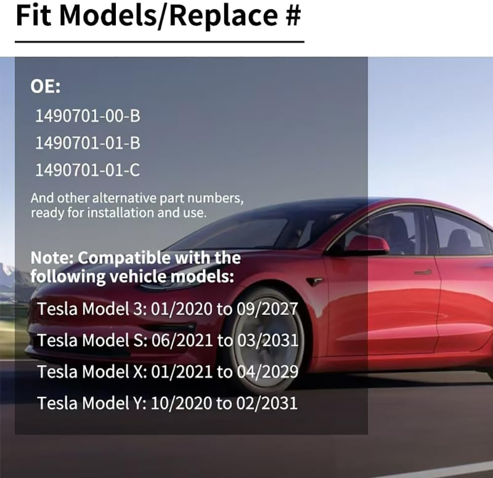 B-Qtech Tesla Bluetooth TPMS Sensor Tire Pressure Monitoring System Sensor Compatible with Tesla Model 3, Model Y, Model S, Model X 2021 2022 2023 image number 1